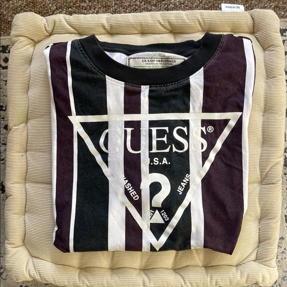 GUESS ORIGINALS 1981 SAYER striped tee, vintage